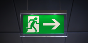 Image showing an emergency sign